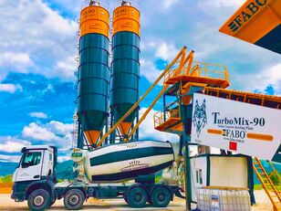 FABO TURBOMIX 90 MOBILE READYMIX BATCHING PLANT FOR SALE baru
