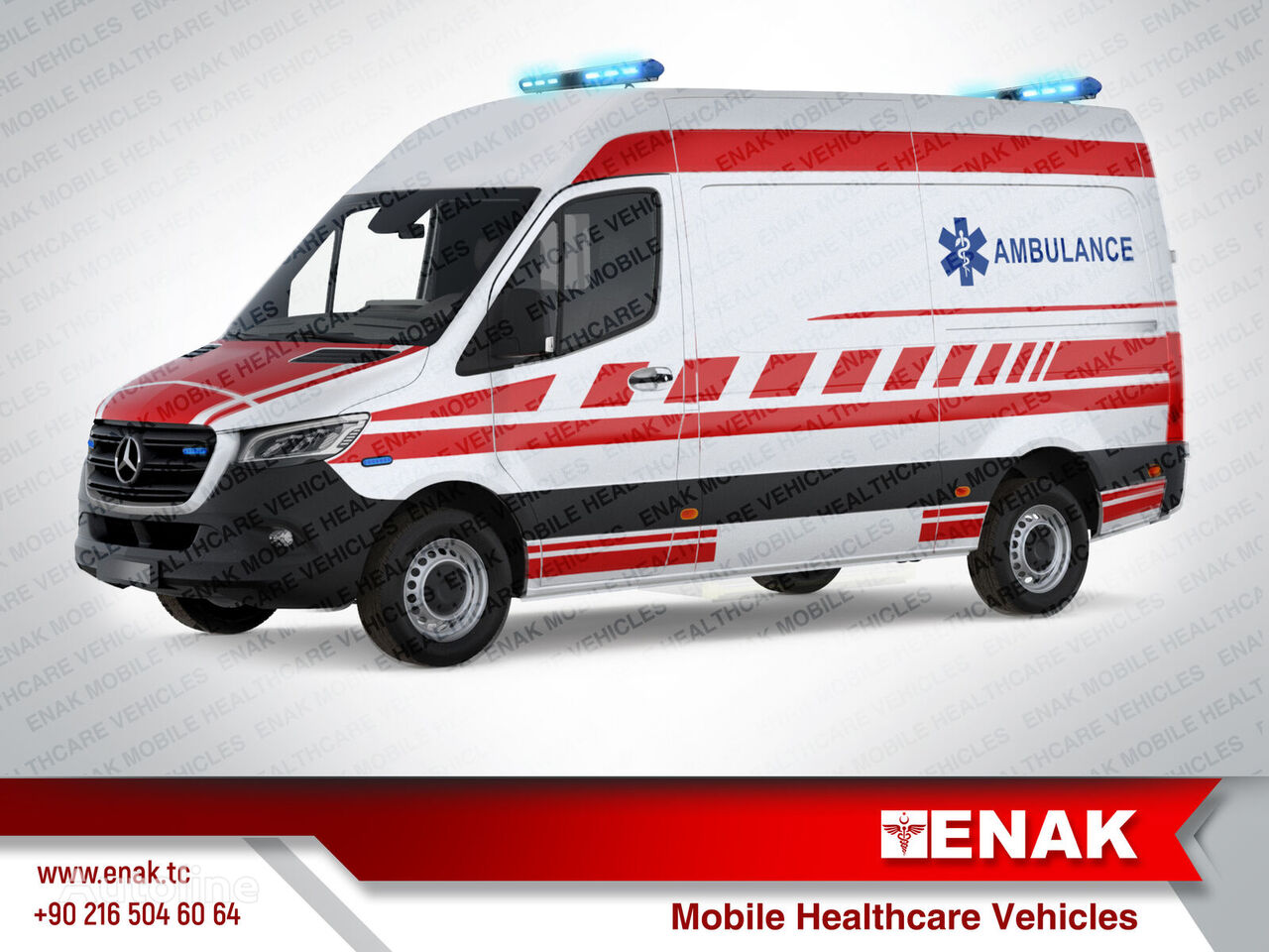 MERCEDES-BENZ SPRINTER AMBULANCE B TYPE Dijual Turki Ataşehir -İstanbul ...