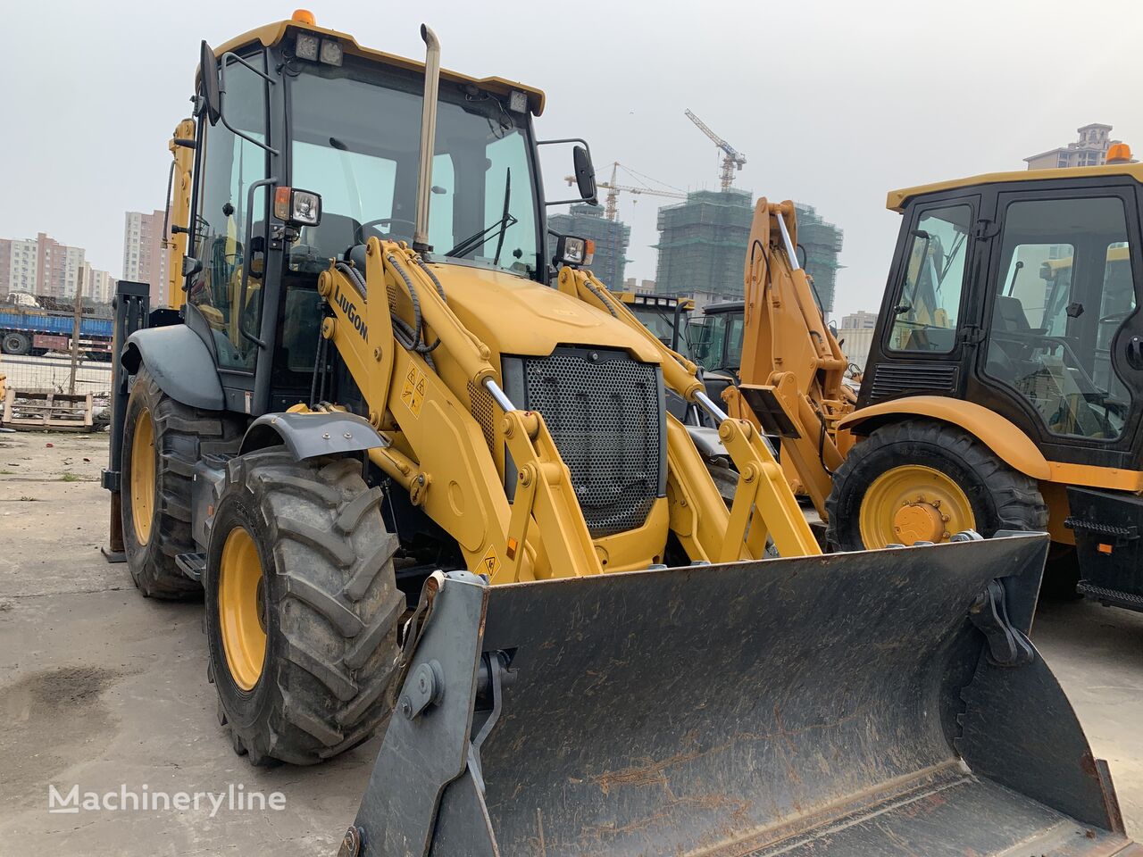 LiuGong CLG777A Backhoe Loader Used Construction Machinery
