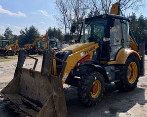 backhoe loader Terex TEREX 820 4x4 AUTOMAT 95KM KLIMA TELESKOP WIDŁY KROKODYL OPONY N