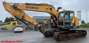 excavator dengan track Hyundai HX 235LCR Origine Française avec Certificat CE rusak