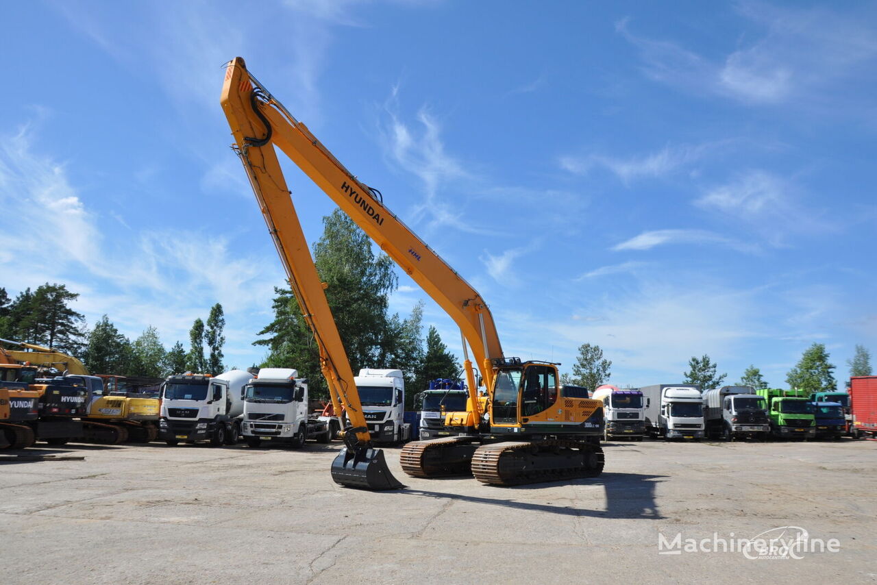 excavator dengan track Hyundai R300LC-9A L/R Long Reach