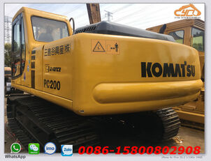 excavator dengan track KOMATSU PC200-6