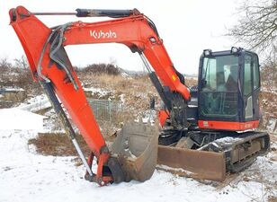 excavator dengan track KUBOTA KX 080-4 (8.2t guma rubber