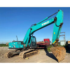 excavator dengan track Kobelco SK210LC