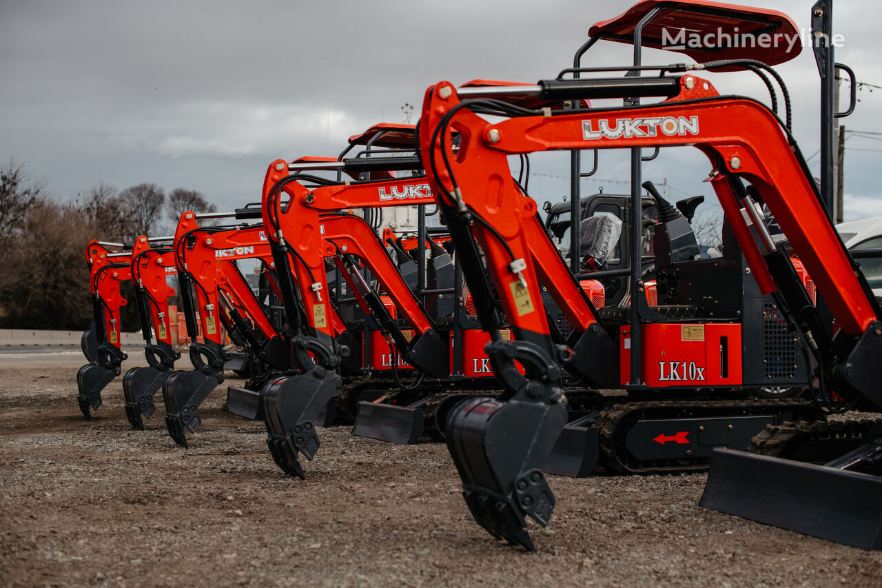 excavator dengan track Lukton Lk10x baru