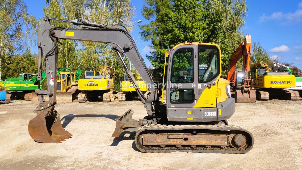 excavator dengan track Volvo ECR88