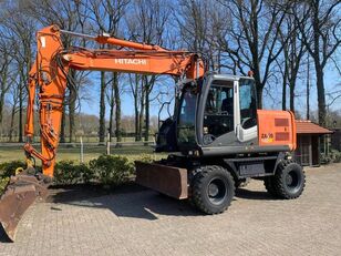 excavator roda Hitachi ZX140W-3 Mobiele kraan excavator