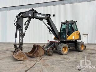 excavator roda Mecalac 714MWRR Pelle Sur Pneus Rail Route Roadrail