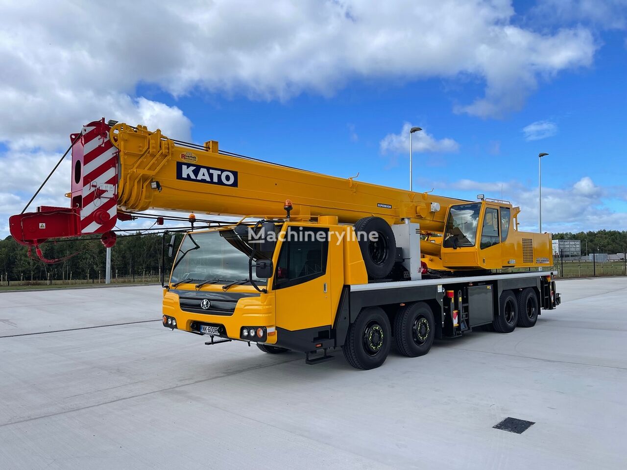 mobile crane Kato NK-600Rx, 60 Ton Truck Mounted Crane