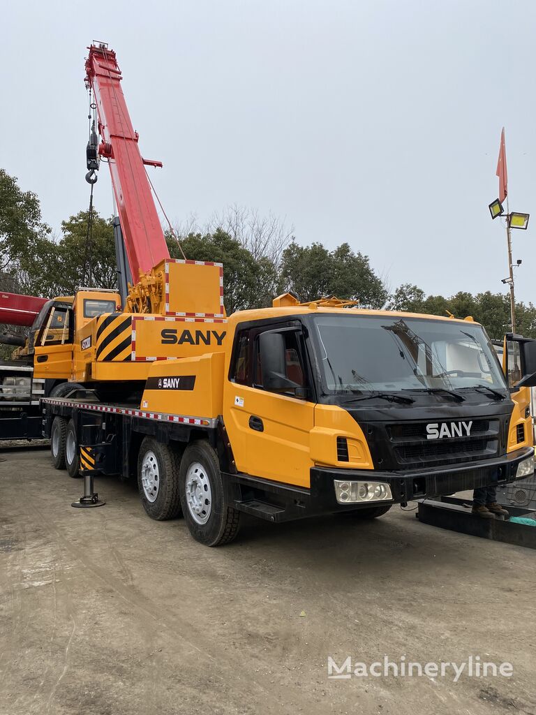 mobile crane Sany Sany STC800 used 80 ton used hydraulic mounted mobile truck cran