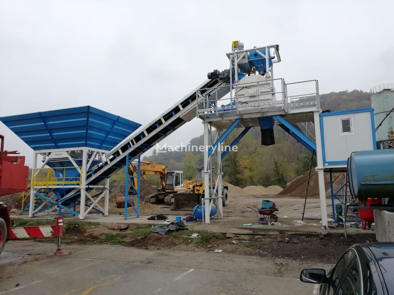 pabrik beton Promax Planta de Hormigón Compacta C60-SNG PLUS (60m³/h) baru