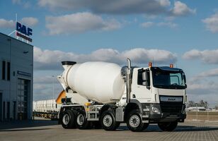 truck pencampur adonan beton FML  dengan sasis DAF CF 450 FAD baru