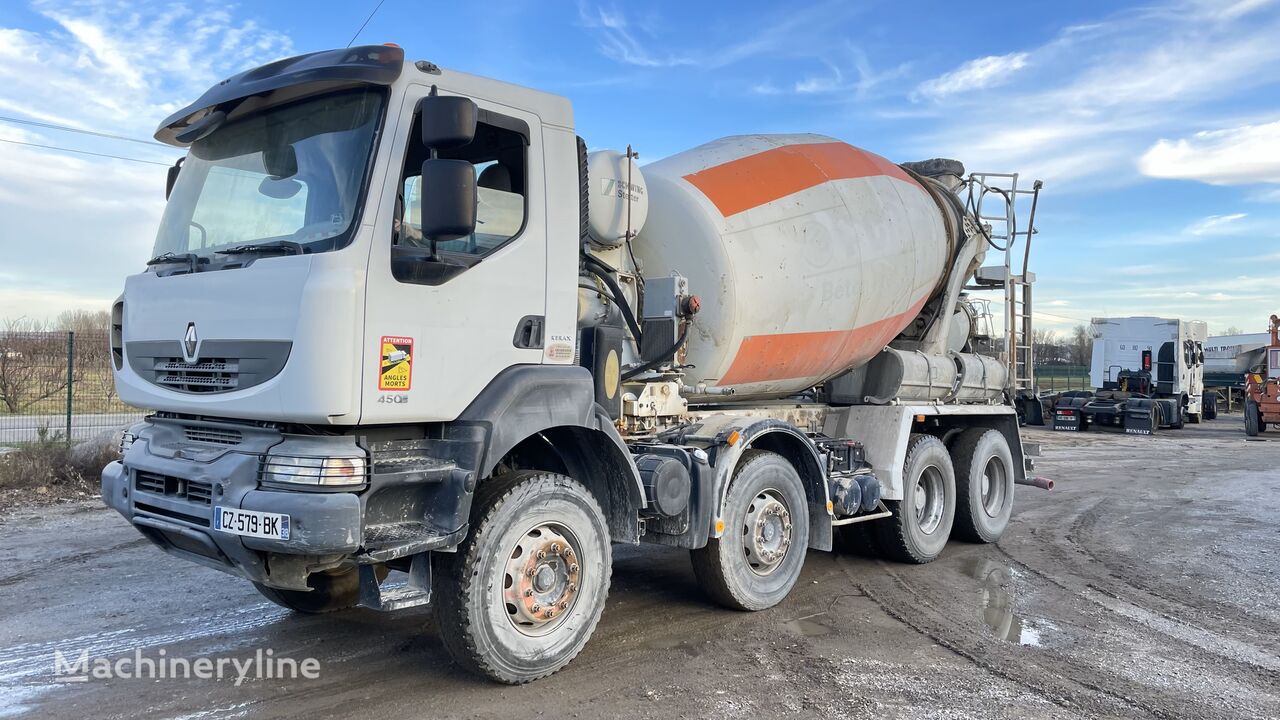 truck pencampur adonan beton Stetter  dengan sasis Renault karax 460 DXI