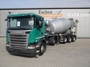 truck pencampur adonan beton Stetter dengan sasis SCANIA G 490 LA, Euro 6