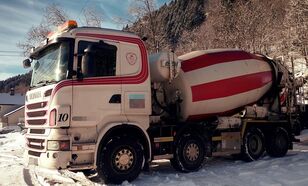 truck pencampur adonan beton SCANIA R500 *8x2 *INTERMIX 10m3 *ALLISON gear *STEERING AXLE