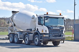 truck pencampur adonan beton Scania P 410*  Betonmischer* 8x4