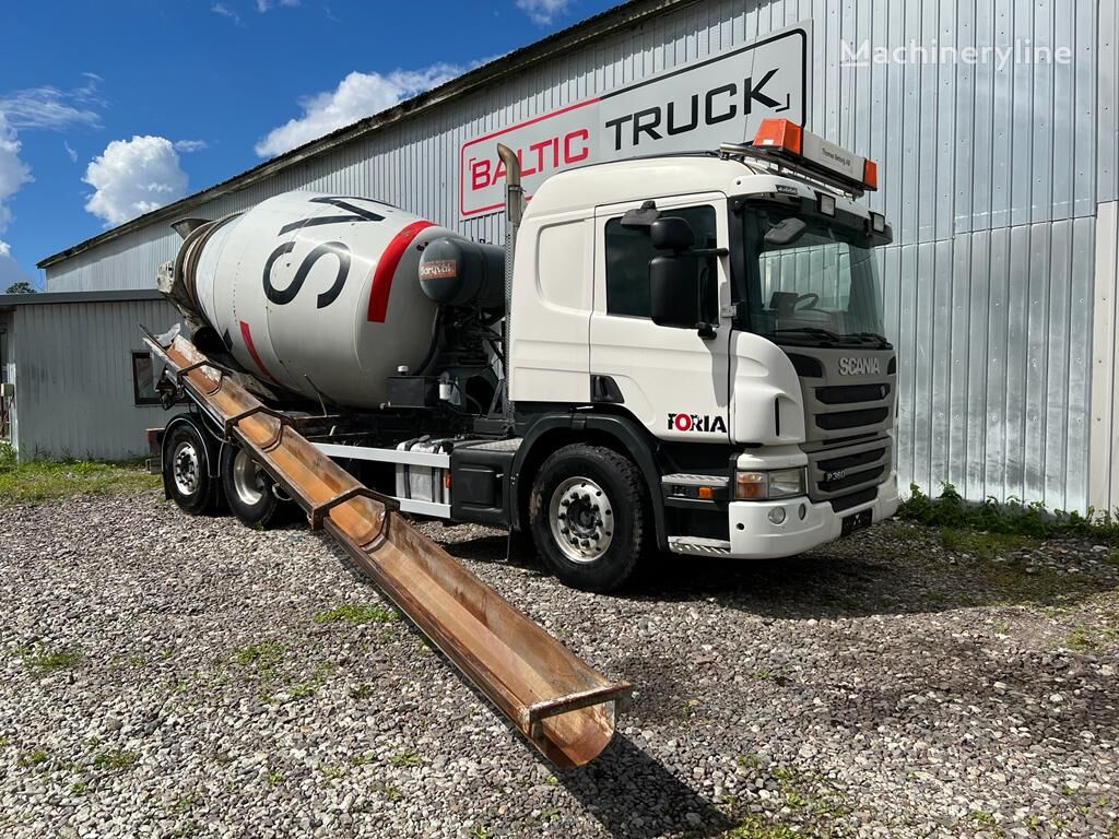 truck pencampur adonan beton Baryval  dengan sasis Scania P360