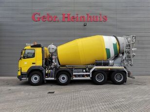 truck pencampur adonan beton Volvo FMX 370 8x4 Euro 6 Liebherr 10 Kub Mixer NL Truck 4 Pieces!