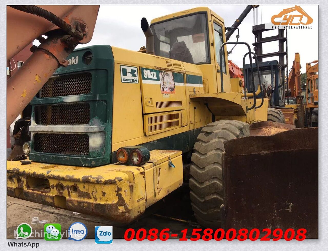 wheel loader Kawasaki 90z