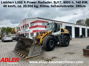 wheel loader Liebherr L550 X-POWER Radlader Klima 40 km/h