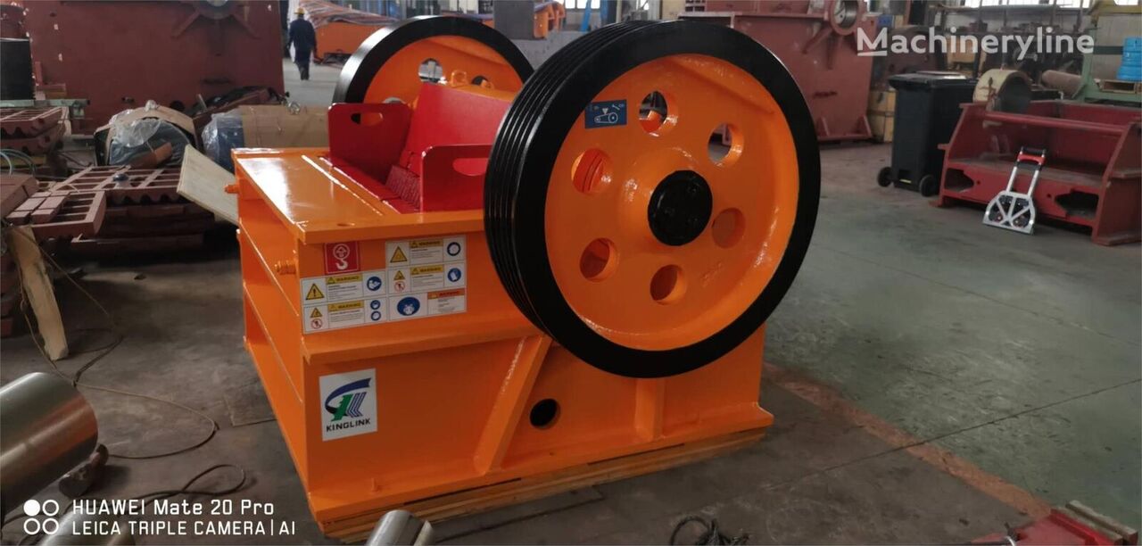 Kinglink Jaw Crusher PEX250X1200 with Strong Frame baru
