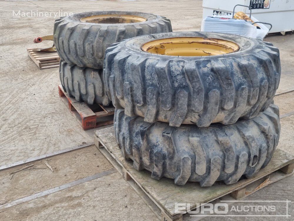 ban untuk wheel loader BKT 15.5-25IND Tyre & Rim (4 of)